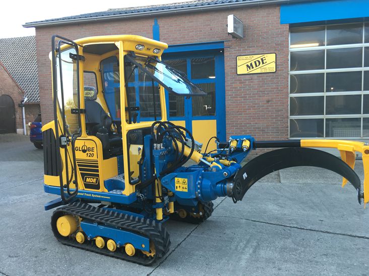 荷蘭MDE Globe挖樹機